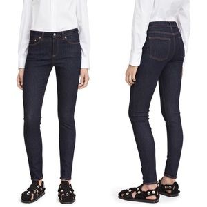 Acne Studios Dark Blue Raw Denim Sz 29